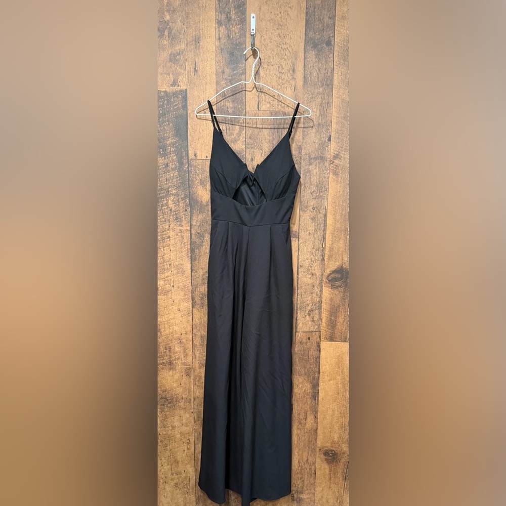 Love + harmony black pant jumpsuit small EUC